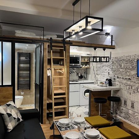 Апартаменты Loft Jaures Париж Экстерьер фото